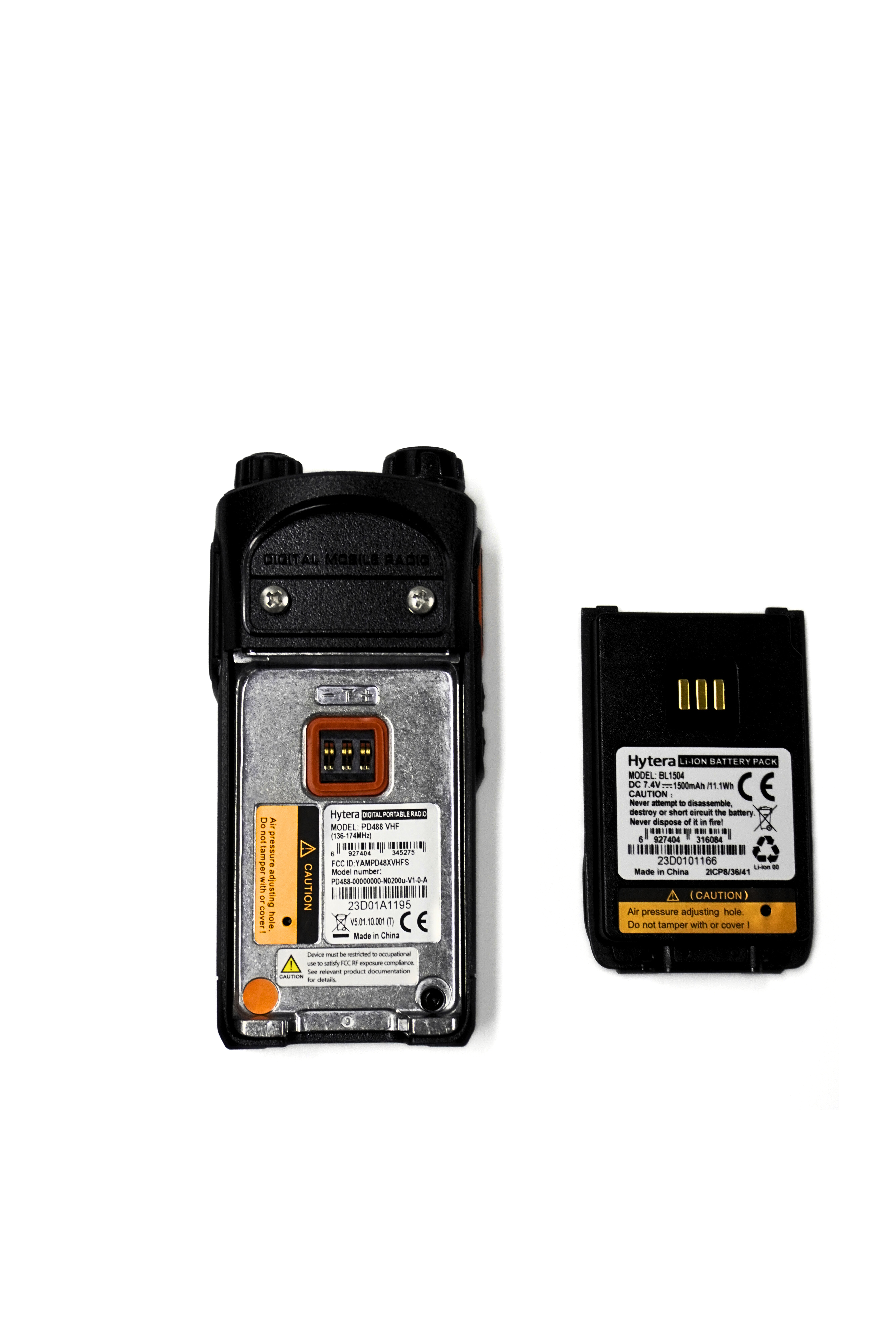 Hytera PD488 detail view